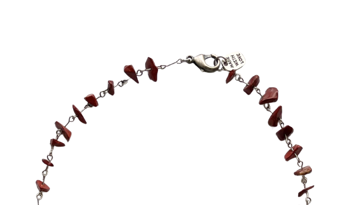 CHUNKY CROSS - Red Jasper
