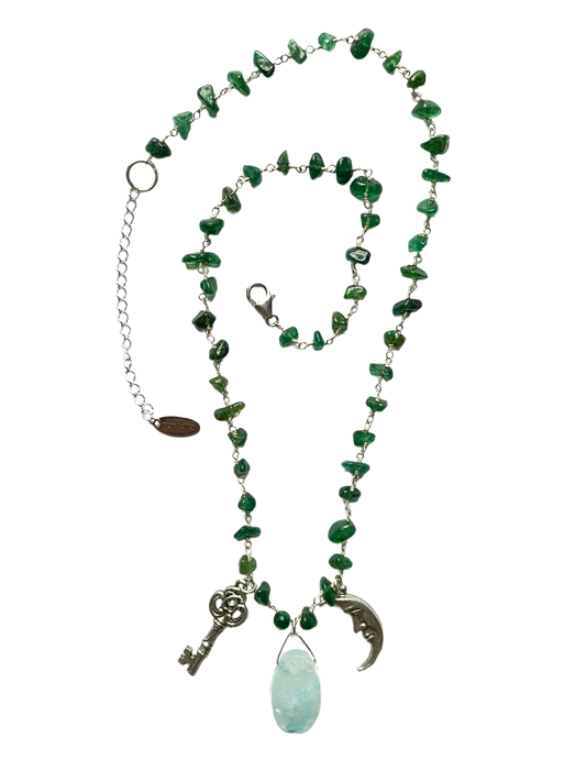Chiron the Wounded Healer - Green Aventurine & Hemimorphite