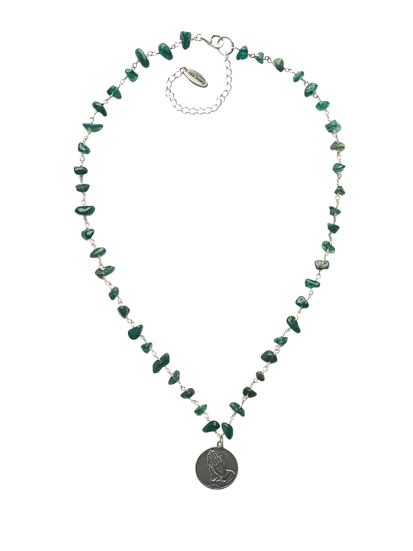 VINTAGE SERENITY PRAYER - Green Aventurine
