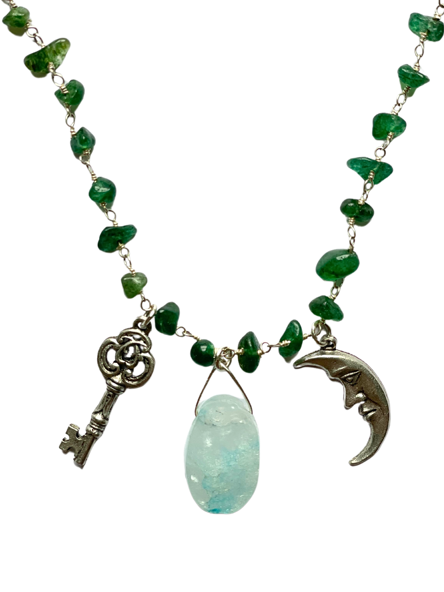 Chiron the Wounded Healer - Green Aventurine & Hemimorphite