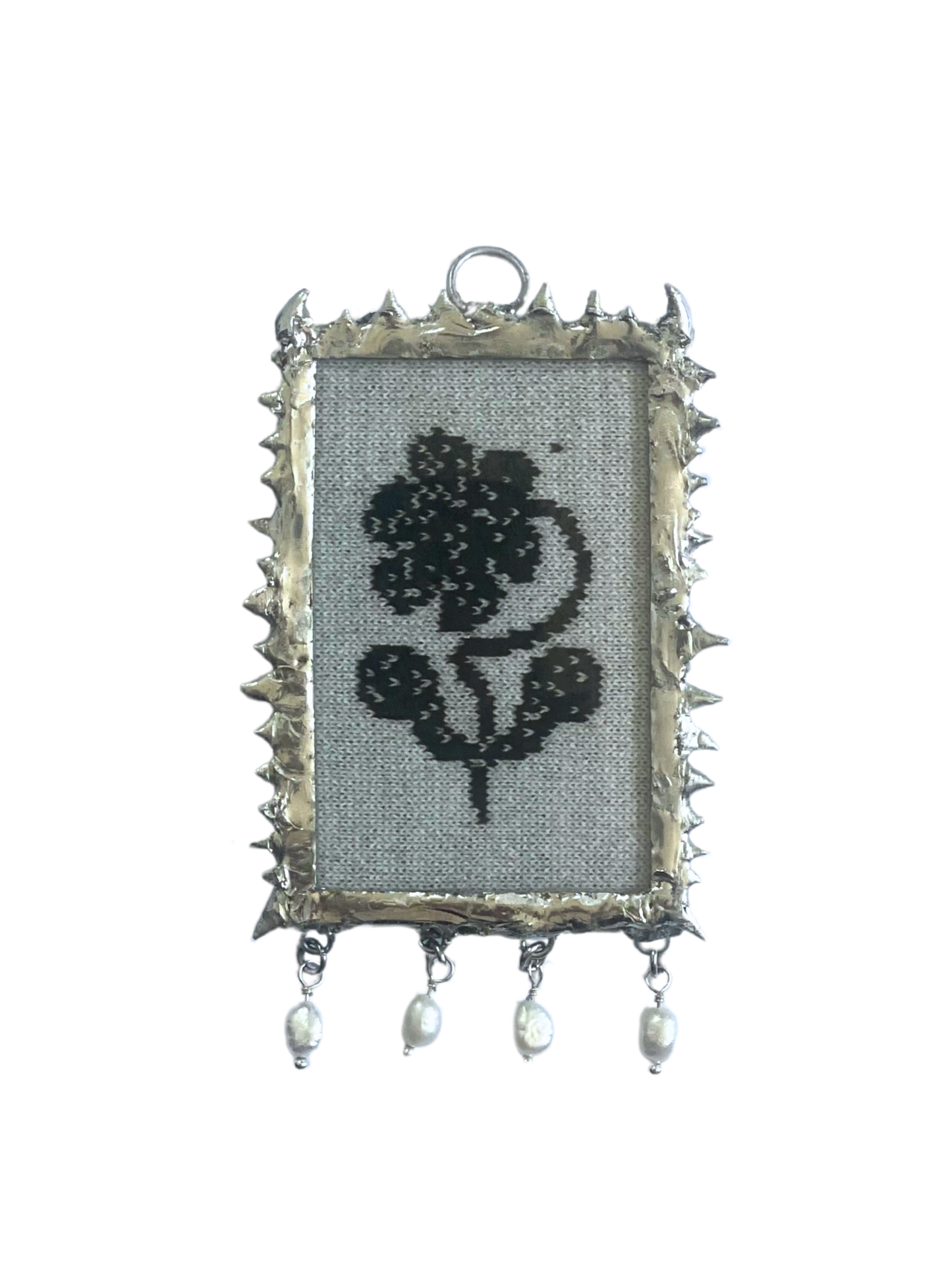 FLOWER IN FABRIC