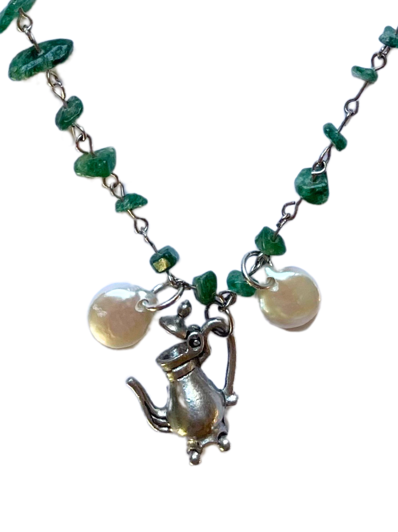 TEAPOT - Green Aventurine