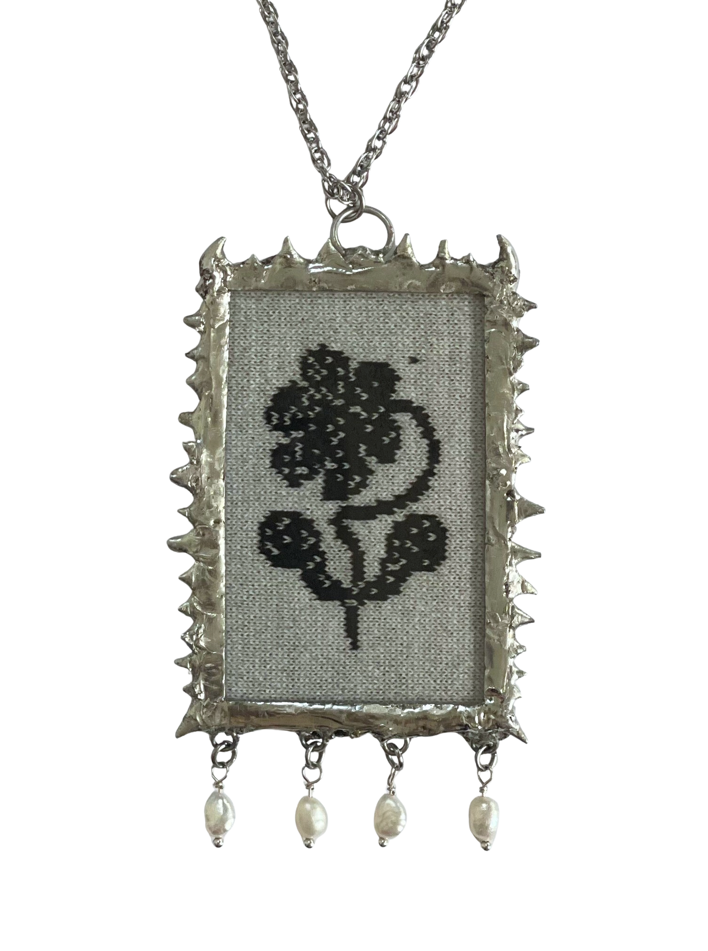 FLOWER IN FABRIC