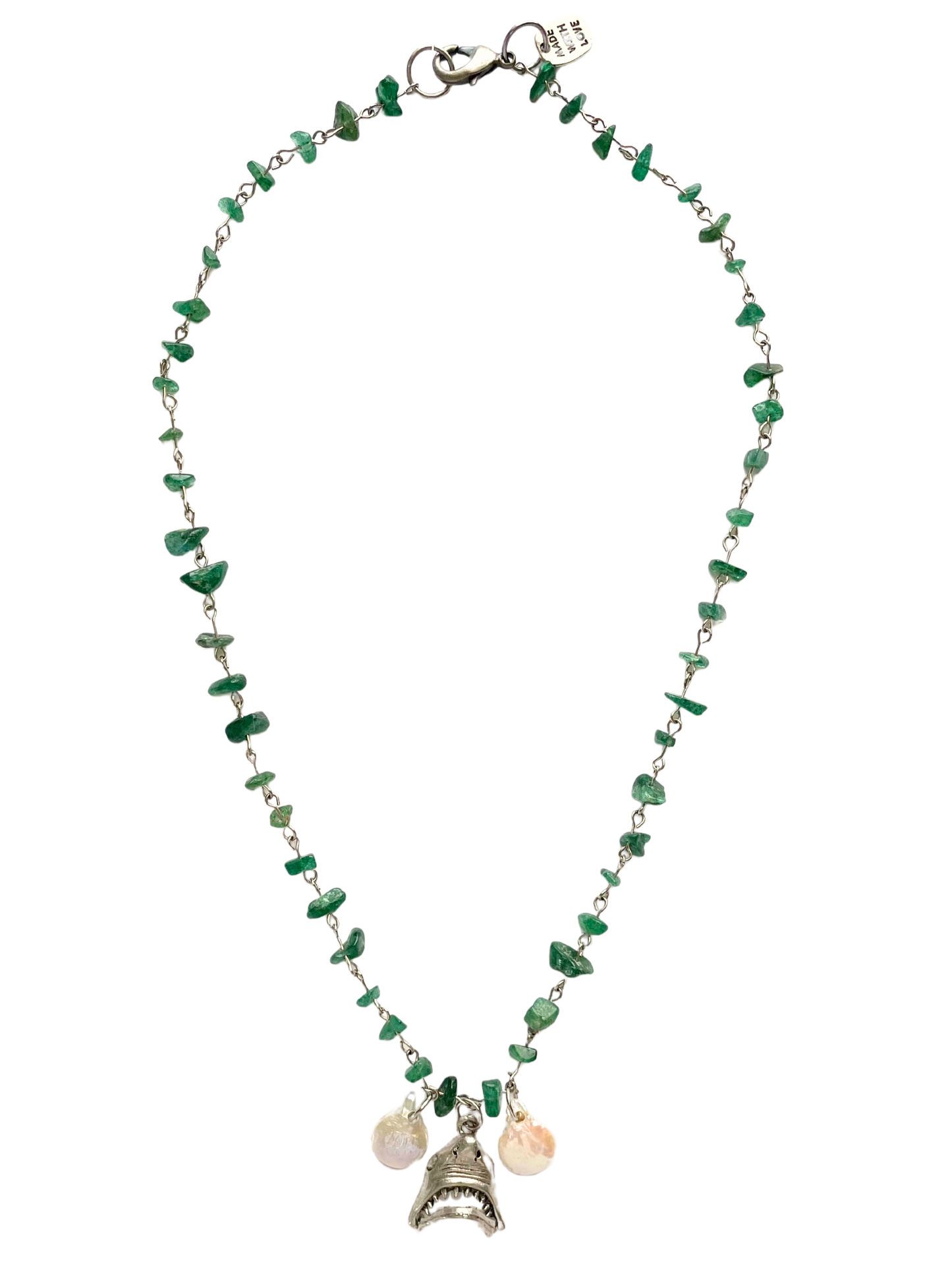 SHARK JAW - Green Aventurine