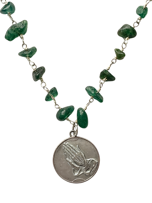 SERENITY PRAYER - Green Aventurine