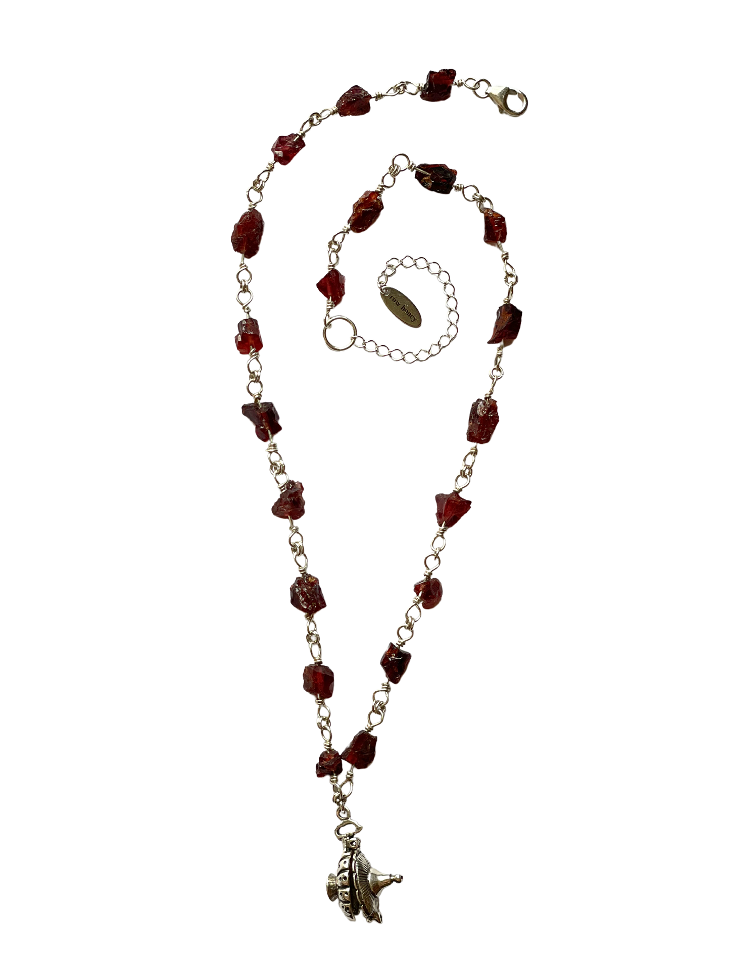 VINTAGE GENIE LAMP - Garnet