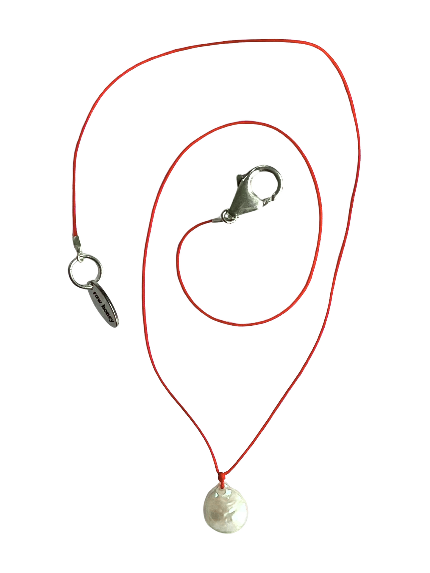 LUCKY RED STRING - Freshwater Pearl