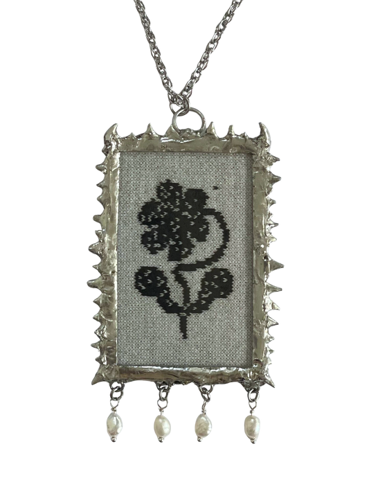 FLOWER IN FABRIC